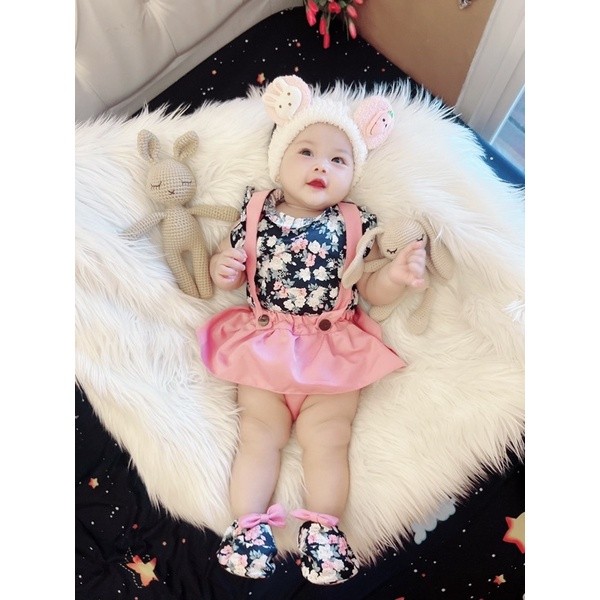 YANCSHOP Setelan anak perempuan baju anak perempuan 3- 12 bulan setelan bayi perempuan baju bayi per