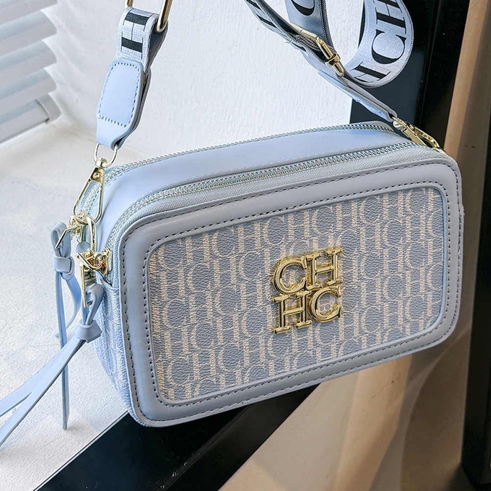 Advanced women's bag crossbody bag new retro fashion printed women's versatile broadband shoulder ba