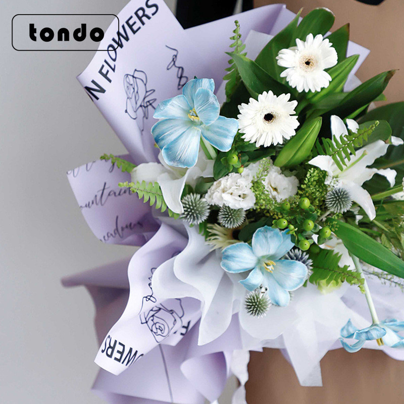

Kertas Buket Bunga Motif Bunga Hand Bouquet Cellophane Flower Wrapping Paper KB052