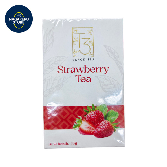 

T3 black tea strawberry tea 30gr