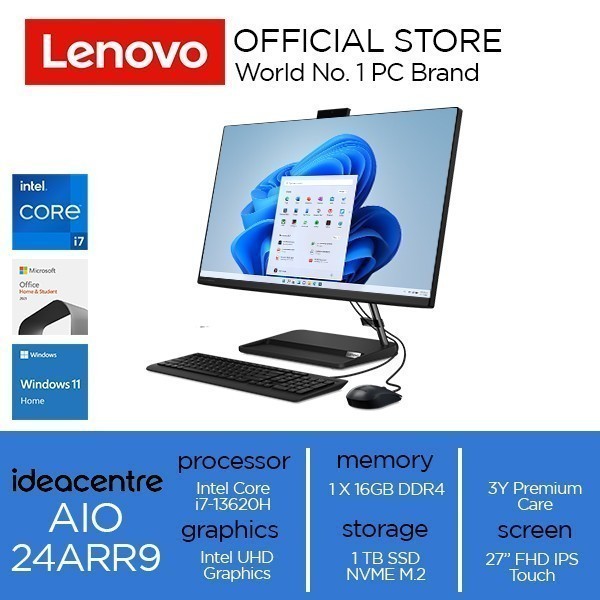 Lenovo IdeaCentre AIO 3 27IAP7 Core i7-13620H 16GB 1TB SSD Touch