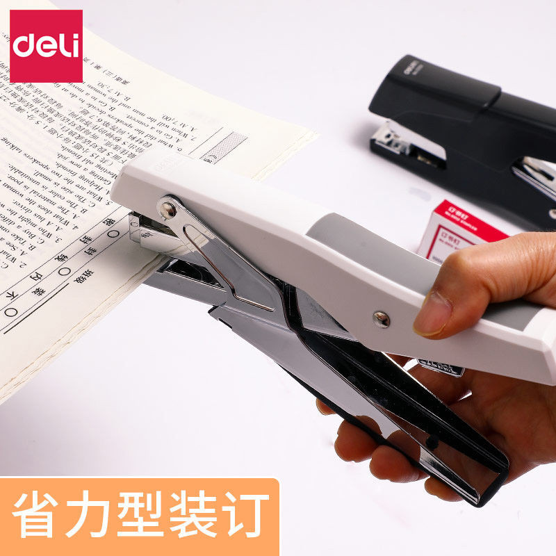 

school accessories small business supplies labor-saving handheld stationery stapler medium Staplers 24/6 1000pcs