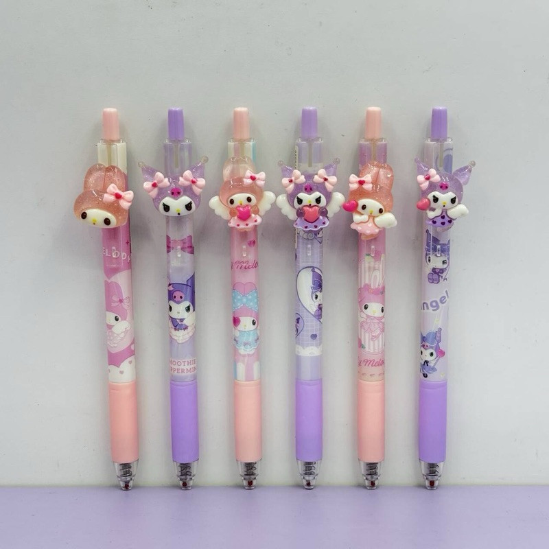 

UMEI Pen Gel Cetek Sanrio Angel 2919 Kuromi Melody @1 pcs
