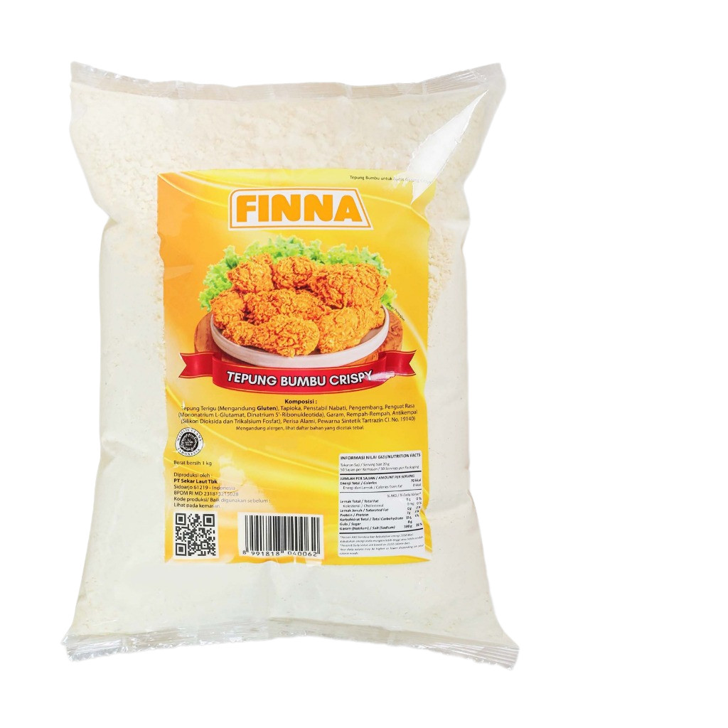

Tepung Bumbu Crispy Finna 1kg