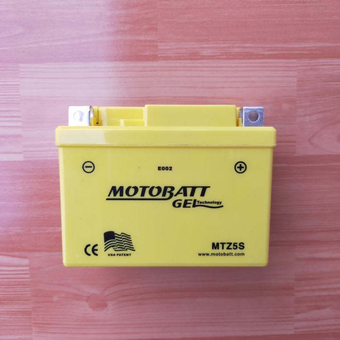 AKI MOTOR KAWASKI NINJA 150 RR MOTOBATT MTZ5S ORIGINAL AKI KERING GEL