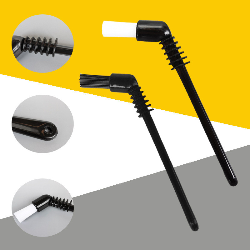 Coffee Brush Espresso Machine Cleaning Brush Dirt Cleaning Plastic Handle Brush Cleaner Coffee Grime