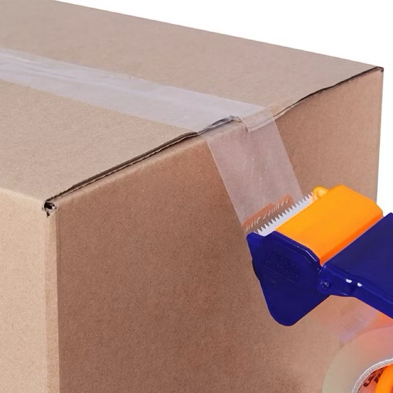 

[AB] Alat Pemotong Lakban Dispenser Selotip Besar / Tape Cutter Lakban / Solasi Alat Packing Holder Anti Ribet Packing Tajam Mudah DiPakai Cutter Lakban