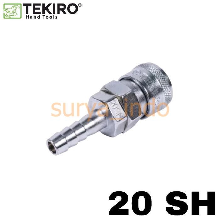 KOPLER SELANG KOMPRESOR 20 SH TEKIRO AT-QC1089 NEPEL KOPLER ANGIN TWO TOUCH AIR QUICK COUPLER