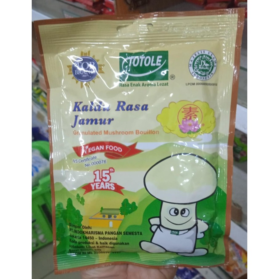

Totole Kaldu Jamur 80gram