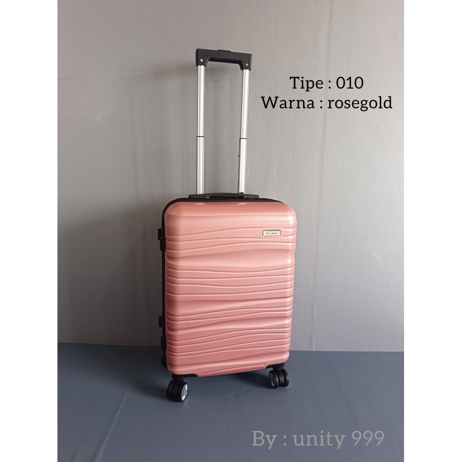 Koper Fiber 20Inch Koper Polo Hardcase Travel Bag - 010 ROSE GOLD