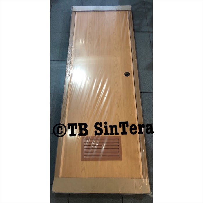 Pintu PVC Kamar Mandi - Putih