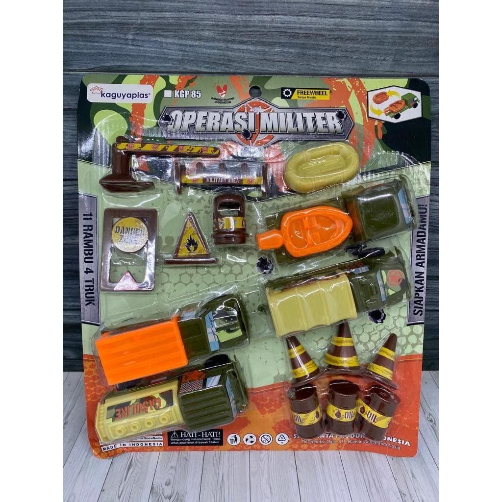 MAINAN Anak TRUK OPERASI MILITER KGP 85