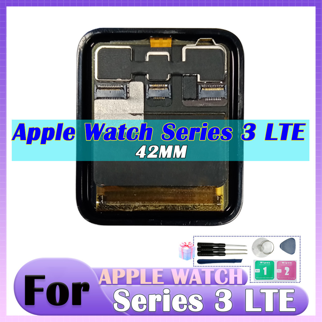 S3 LCD For Apple Watch Series 3 GPS LTE LCD splay Touch Screen gitizer Series S3 38mm 42mm Lcd Repla