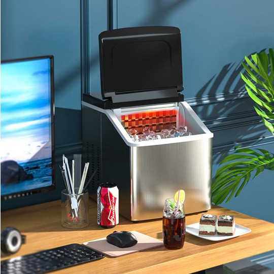 ES Maker Mesin Cetak Es Batu Kristal Mesin Alat Pembuat Es Batu