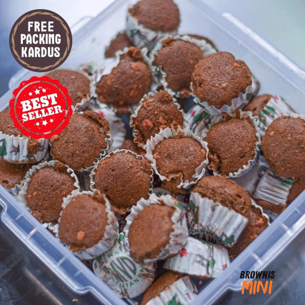 

Best seller brownis coklat kering kue brownis kering mini 250gr keripik brownis kering brownis kering skat BROWNIS KERING MINI