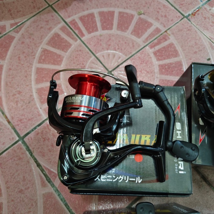 Reel pancing shikari kitamura 6000 high speed reel laut