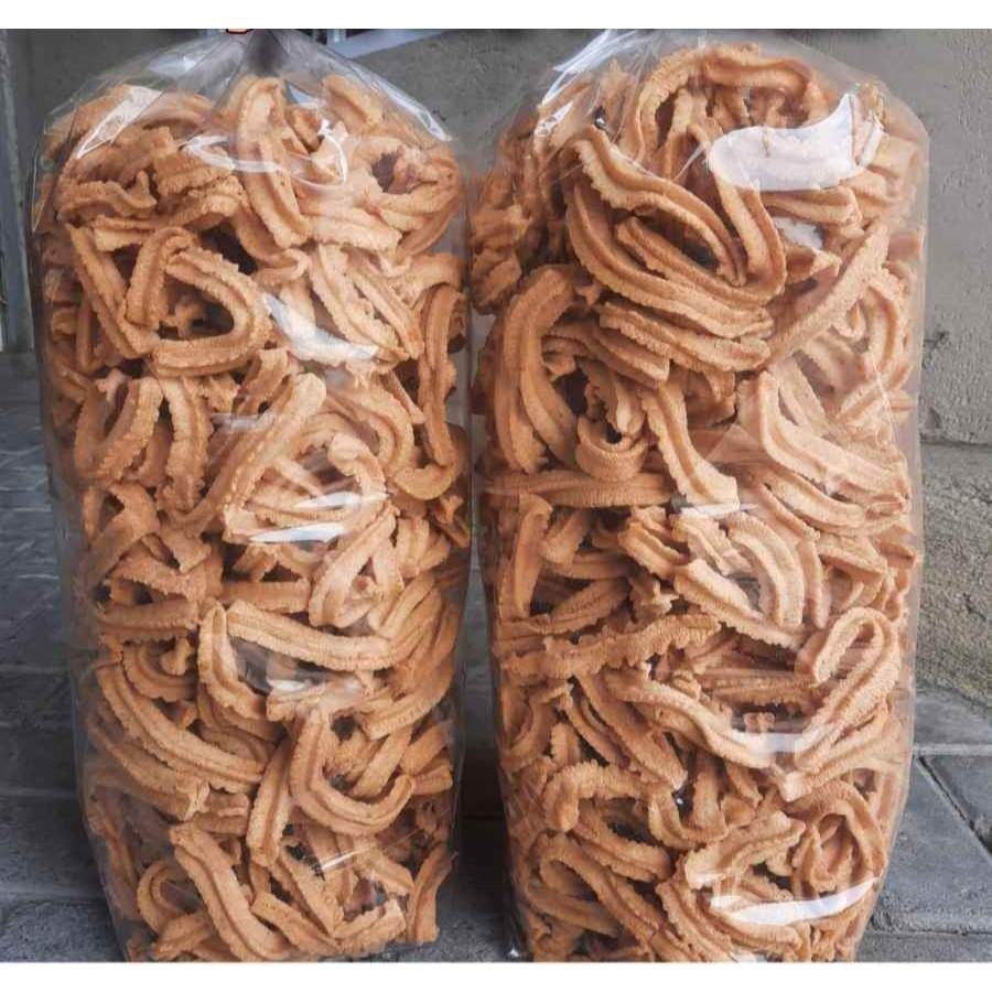 

SALE CAMILAN Churros kecipir cookies 1kg kecipir snack KECIPIR / CHURROS kue akar kelapa asin gurih