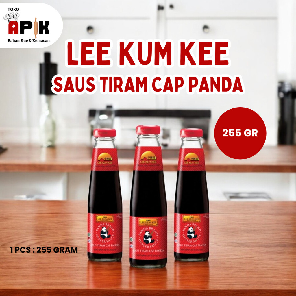 

LEE KUM KEE SAUS TIRAM CAP PANDA / OYSTER SAUCE 255 / 510 GRAM