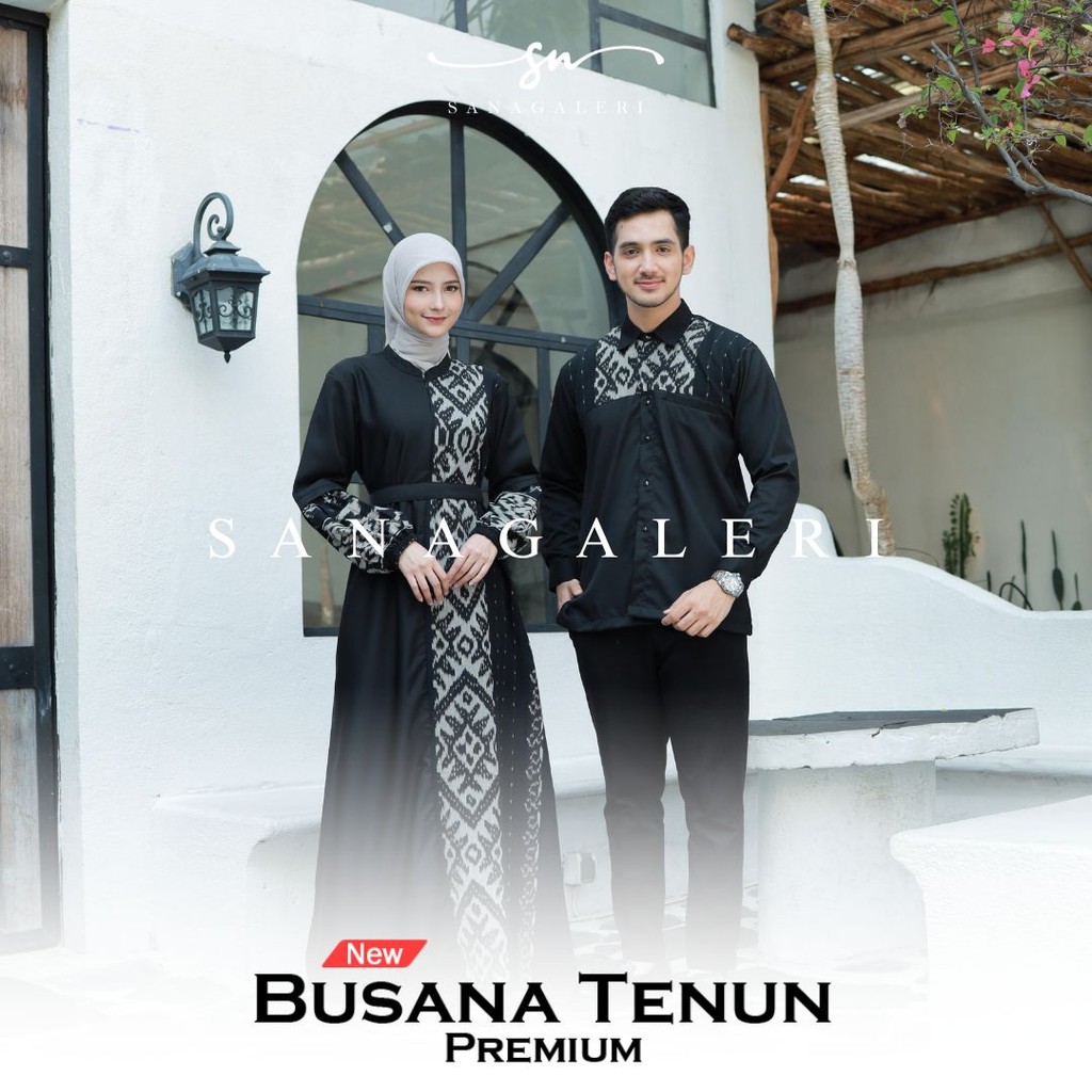 Set couple amira tenun baju kondangan, set couple busana wanita tenun, set couple ethnic tenun troso