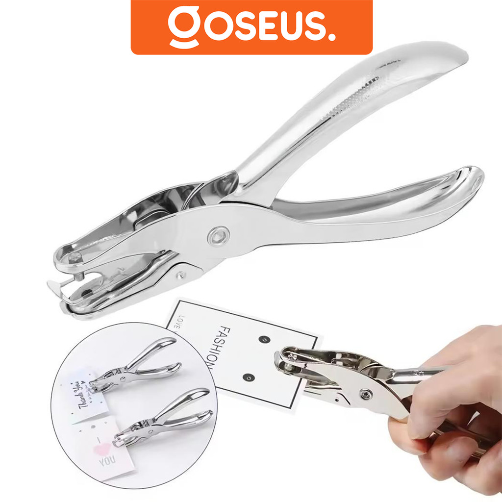 

Pembolong Kertas 1 Lubang Pelubang Kertas 6MM Tunggal One Hole Punch Perforator Single ATK3007