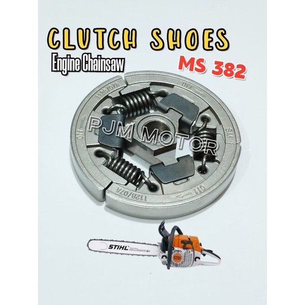 

Ms382 kain klos kampas rem clutch shoes mesin chain saw senso sinso sthil stihl ma 382 amplas