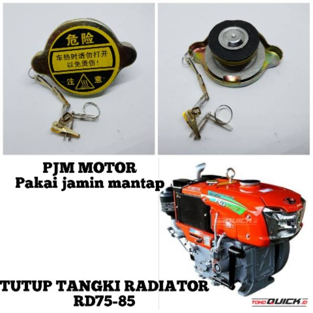 

Tutup Tangki Radiator Mesin Diesel Kubota RD45 RD55 RD65 RD75 RD85 RD105 KND GA semuanya bisa pakai amplas
