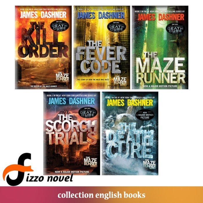 The Maze Runner series - James Dashner (English) - Fizzo Novel