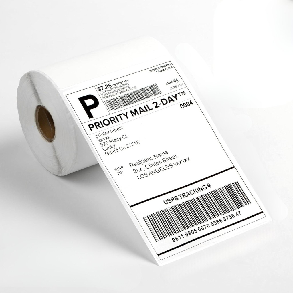 

RB Kertas Label Thermal Barcode 100 x 150 100x150 Stiker Sticker A6 500pcs