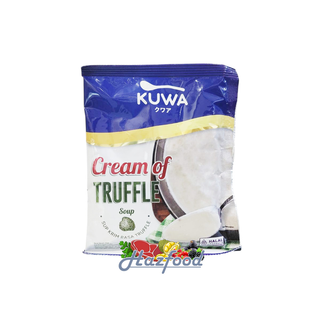 

Kuwa Cream of Truffle / Cream Soup Truffle / Sup Cream Rasa Truffle 100 gram 1-3 Porsi