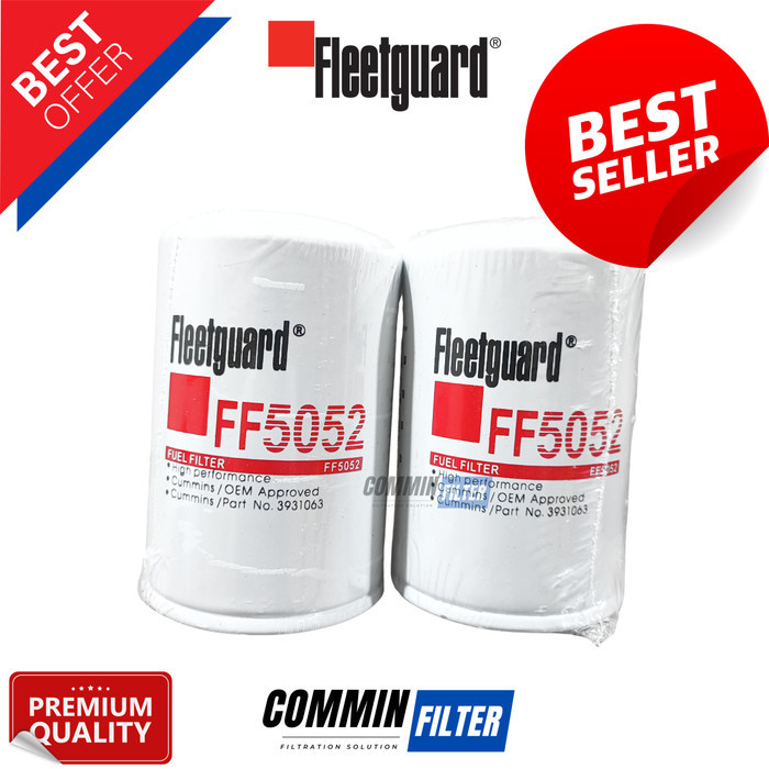 FF-5052 FUEL FILTER FLEETGUARD FF 5052 FF5052 3903640 3286503