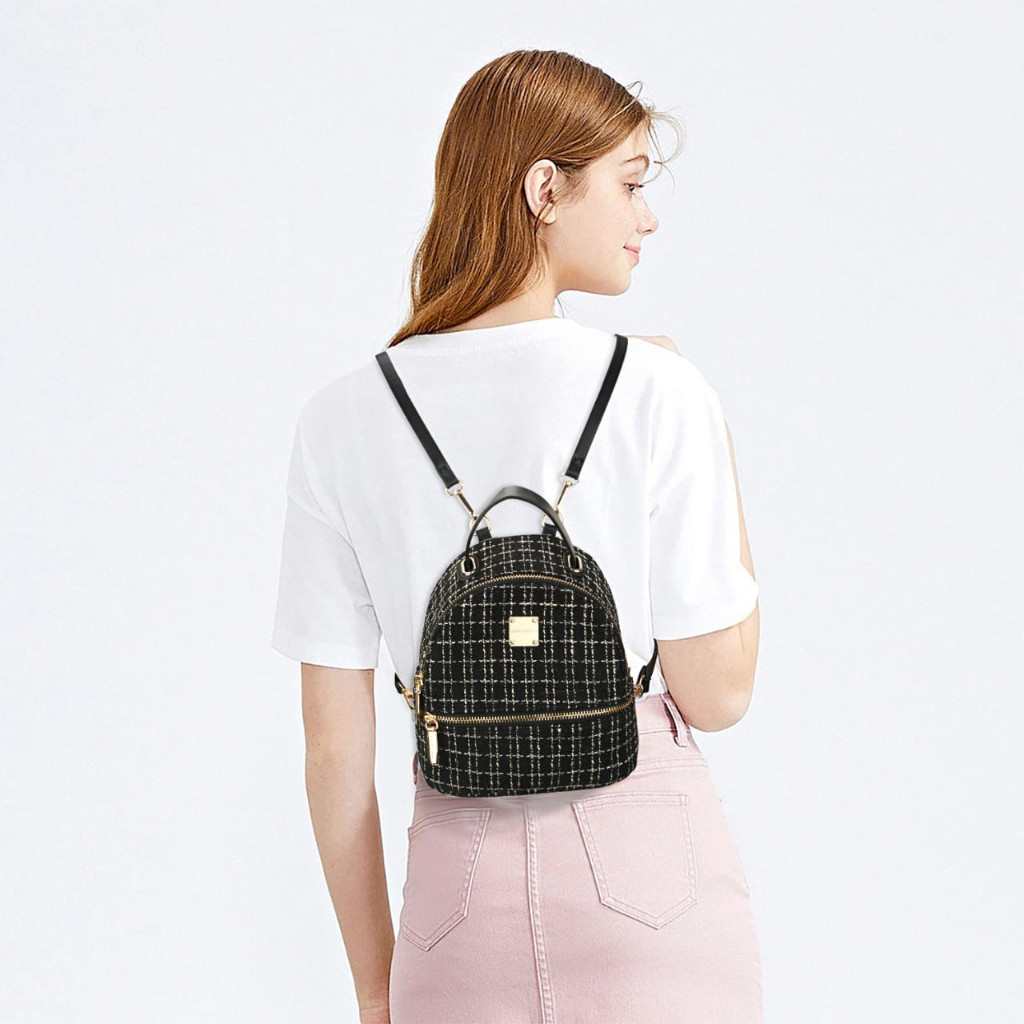 FLASH SALE/ KIMURA CARNU - Tas Ransel Wanita Rajut / Backpack Rajut #6127