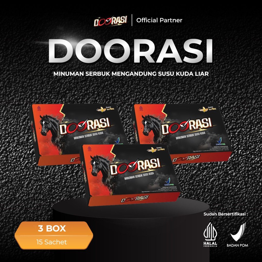 

DOORASI GINSENG - PAKET 3 BOX Ginseng Susu Kuda