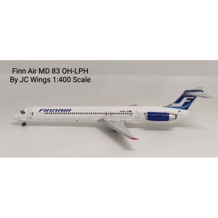 Finn Air MD 83 OH-LPH  JC Wings  Skala  1/400 Miniatur Mainan Diecast