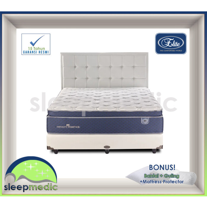 ELITE INFINITY PRESTIGE ( KASUR / SET ) 160 180 200 100 120 90 - Hanya KASUR, 90x200