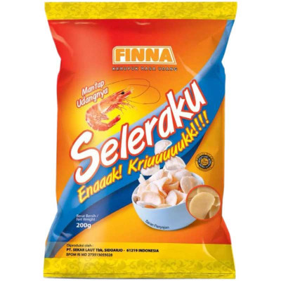 

FINNA Seleraku Kerupuk Udang Mentah 200 g