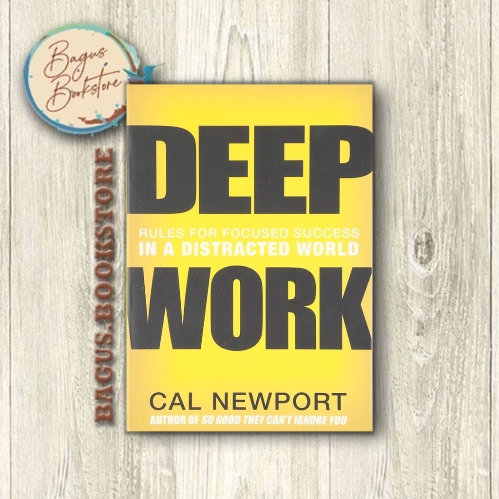 Deep Work - Cal Newport (English) - bagus.bookstore