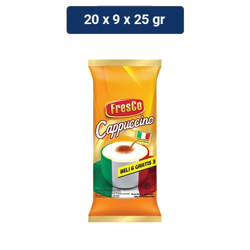 

Fresco Cappucino (Bag, 20 X 9 X 25 GR)