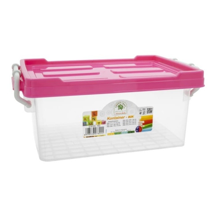 Kotak Serbaguna Q-Seven Box Container 5,1 Liter Greenleaf 7803