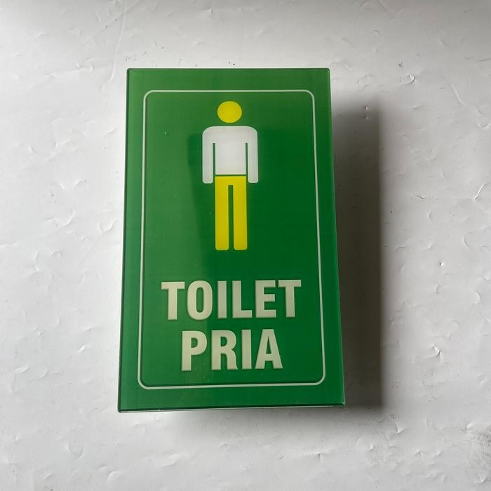 

Akrilik Toilet Khusus Pria 2