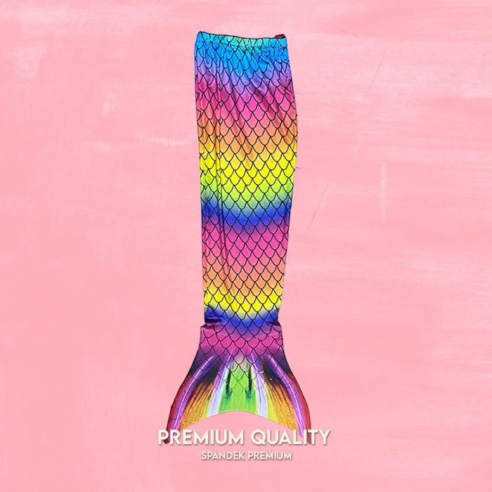 Terlaris Baju Renang Putri Duyung Kostum Mermaid Anak Made in Indonesia - Aril Pelangi, S