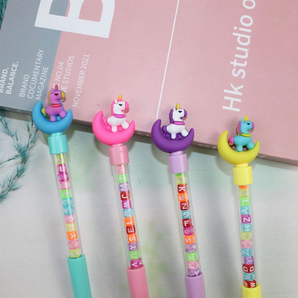 

VEROSAE_SHOP BLINGBERRY Pulpen gel unicorn tinta gel kekinian lucu bolpen unicorn tinta hitam pulpen stationary unicorn anak perlengkapan sekolah anak pulpen kekinian