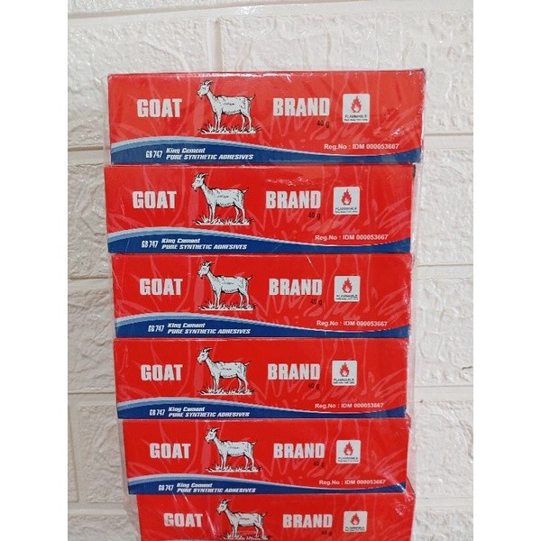 

Lem Kambing Goat Brand 40 Gram Original