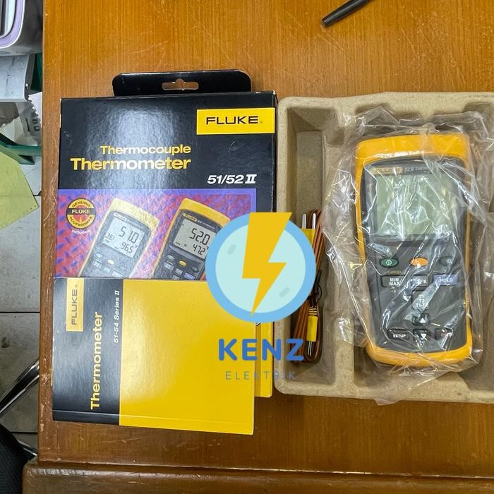 FLUKE 52-II Dual input Digital Thermometer