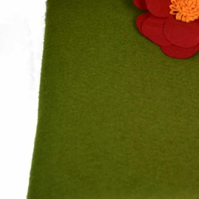 Kain Flanel Hijau Army Hijau Lumut