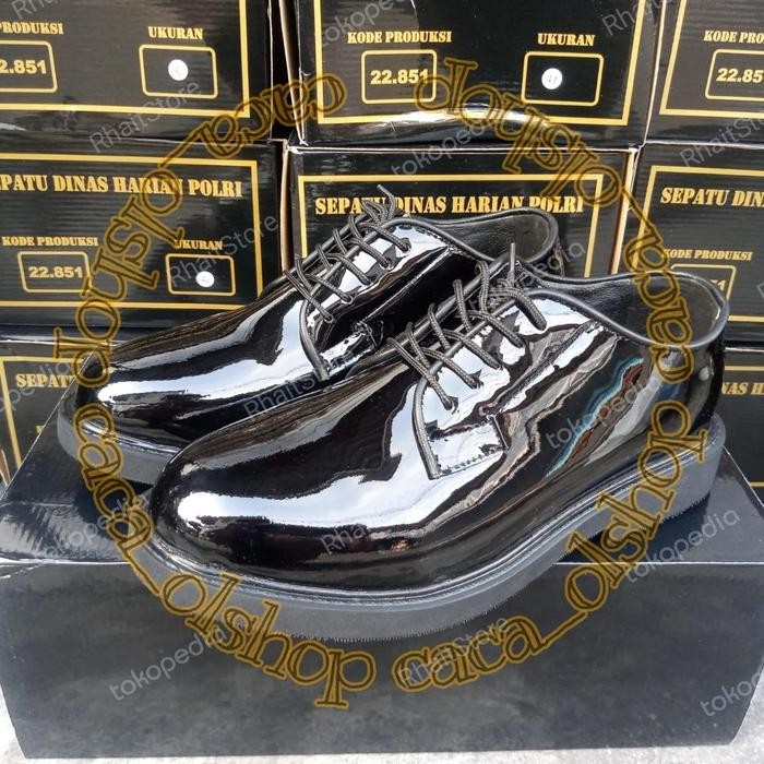 SEPATU PDH JATAH POLRI ASLI ORIGINAL - 41