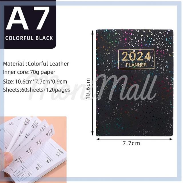 

MINKYS Buku Catatan Harian 2024 Notebook Planner 365 Days Glitz - MK20