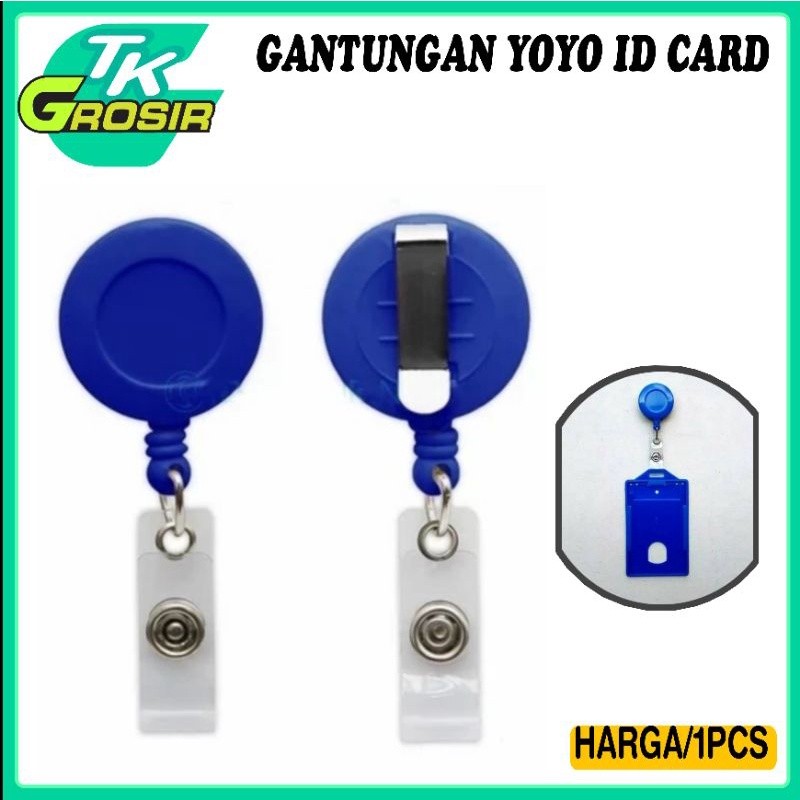 

yoyo id card warna/gantungan yoyo id card/id card name tag