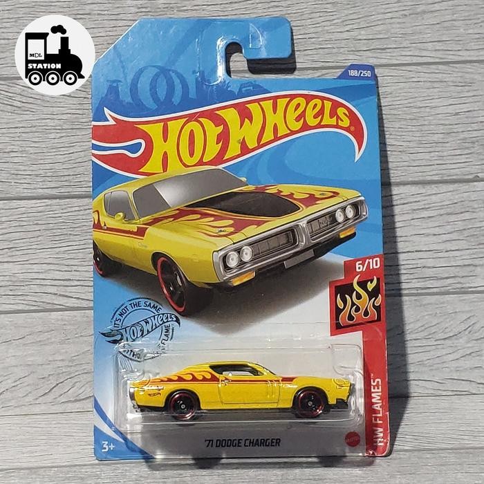 XMCH Hot Wheels Diecast - 71 Dodge Charger