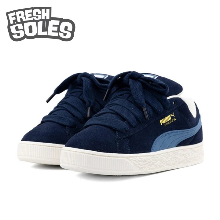 FS Sepatu Puma Suede Xl Navy Blue BNIB 100%