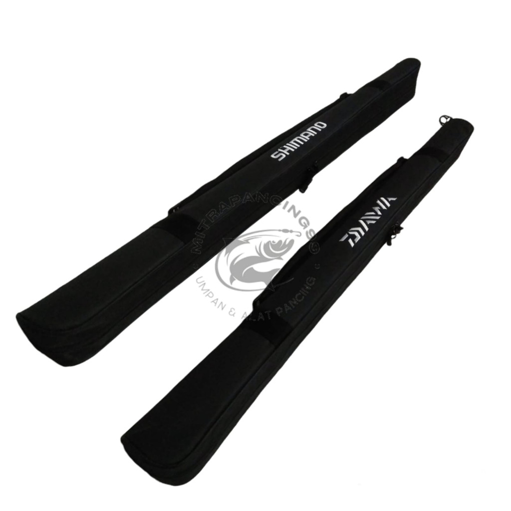 Tas Pancing Hard Case Rod Pack Shimano Hitam - Tas Joran 100cm